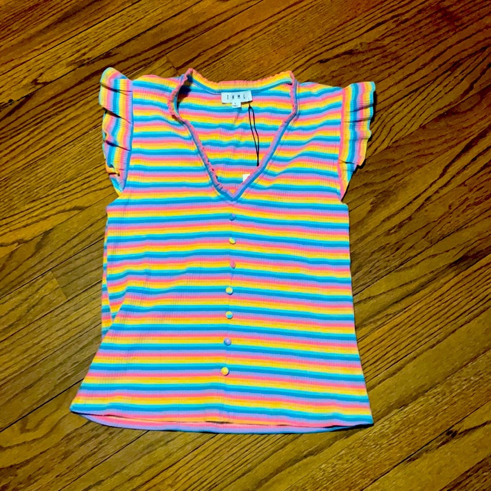 Boutique striped top